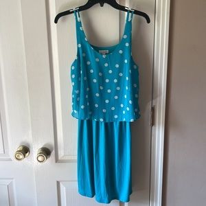 H16 Charming Charlie blue dress